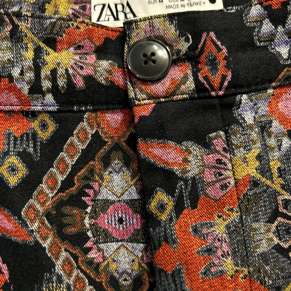ZARA | Multi-coloured | Black Spandex Jeans